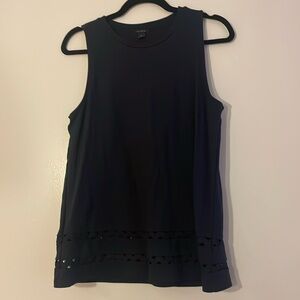 Navy Ann Taylor Tank (Medium)
